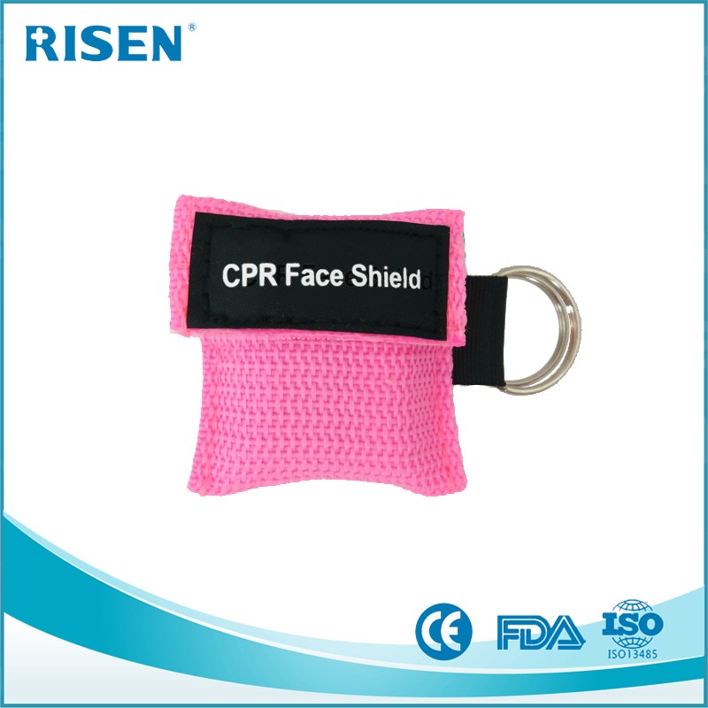 training course One Way Valve private logo CPR Face shield/CPR Life Key/CPR mask keychain